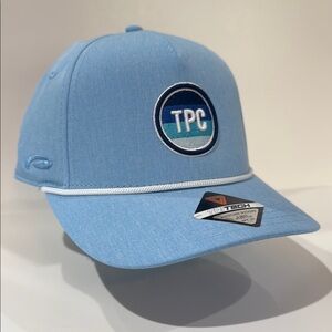 Pukka Light Blue Tournament Players Club Sugarloaf PGA Golf Ball Cap Trucker Cap